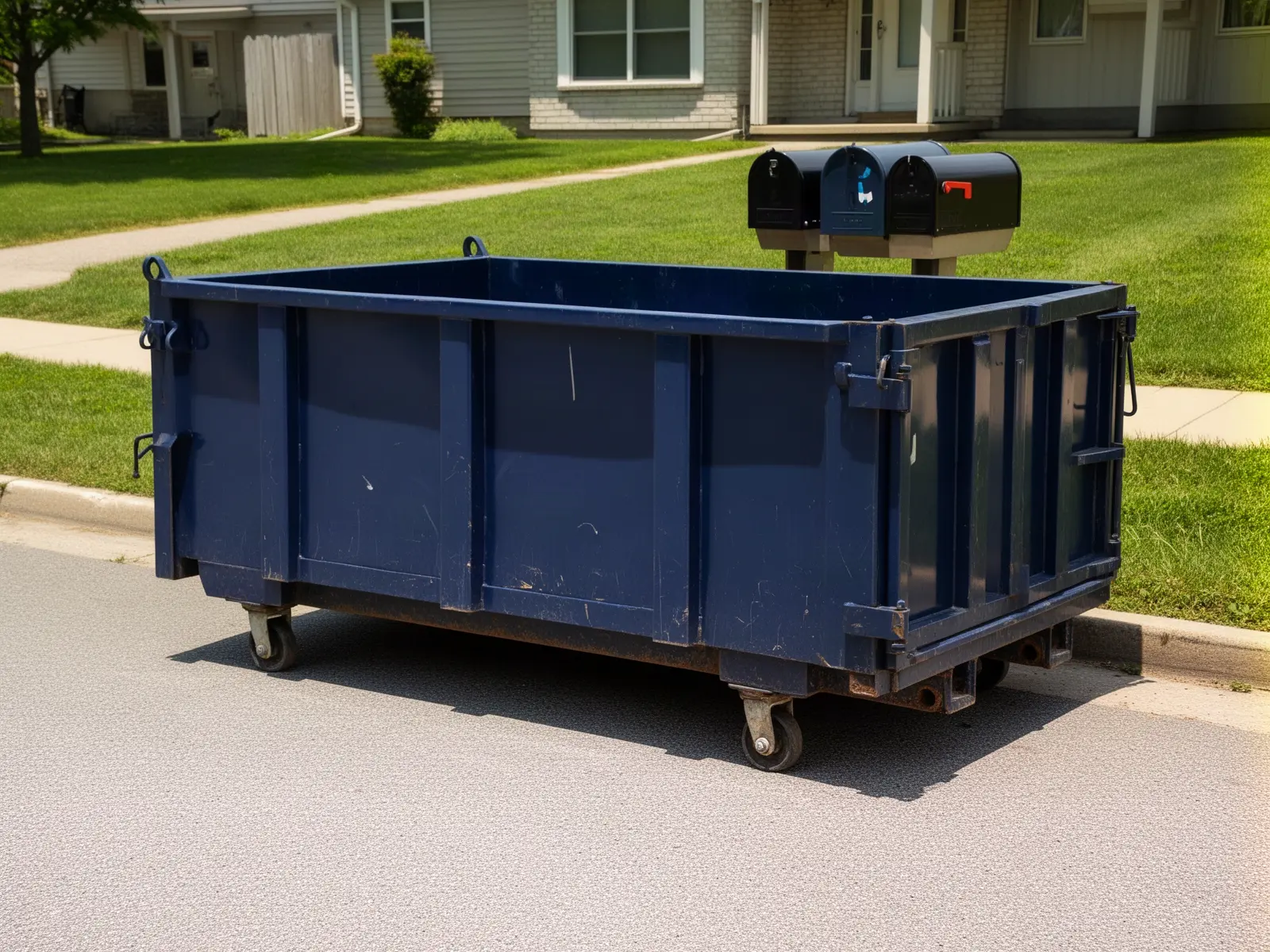 Roll-off dumpster from Charlie's Charleston Hauling Co. in Charleston, SC